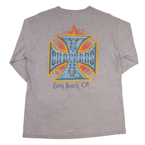 Vintage Grey West Coast Choppers L/S