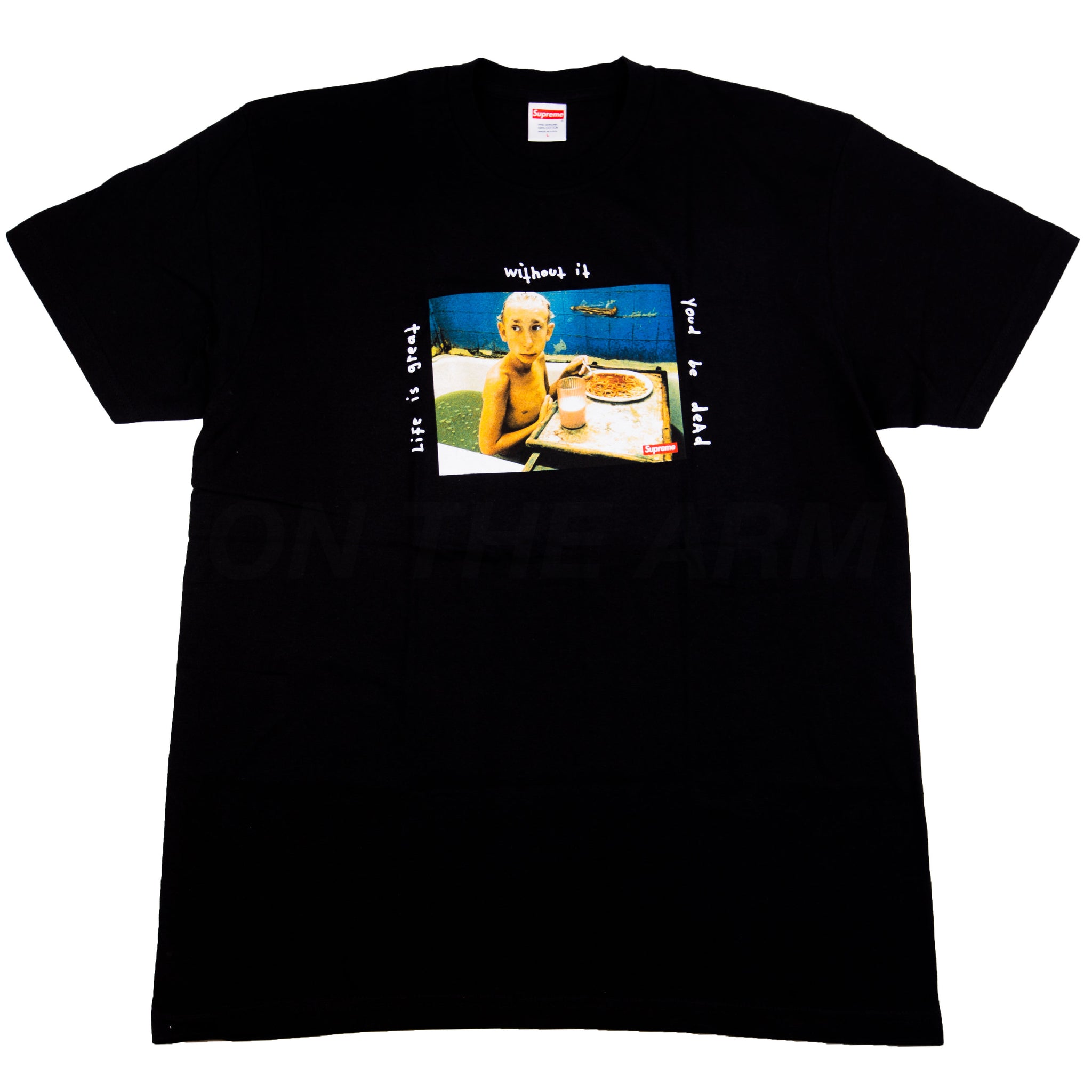 Supreme Black Gummo Bathtub Tee
