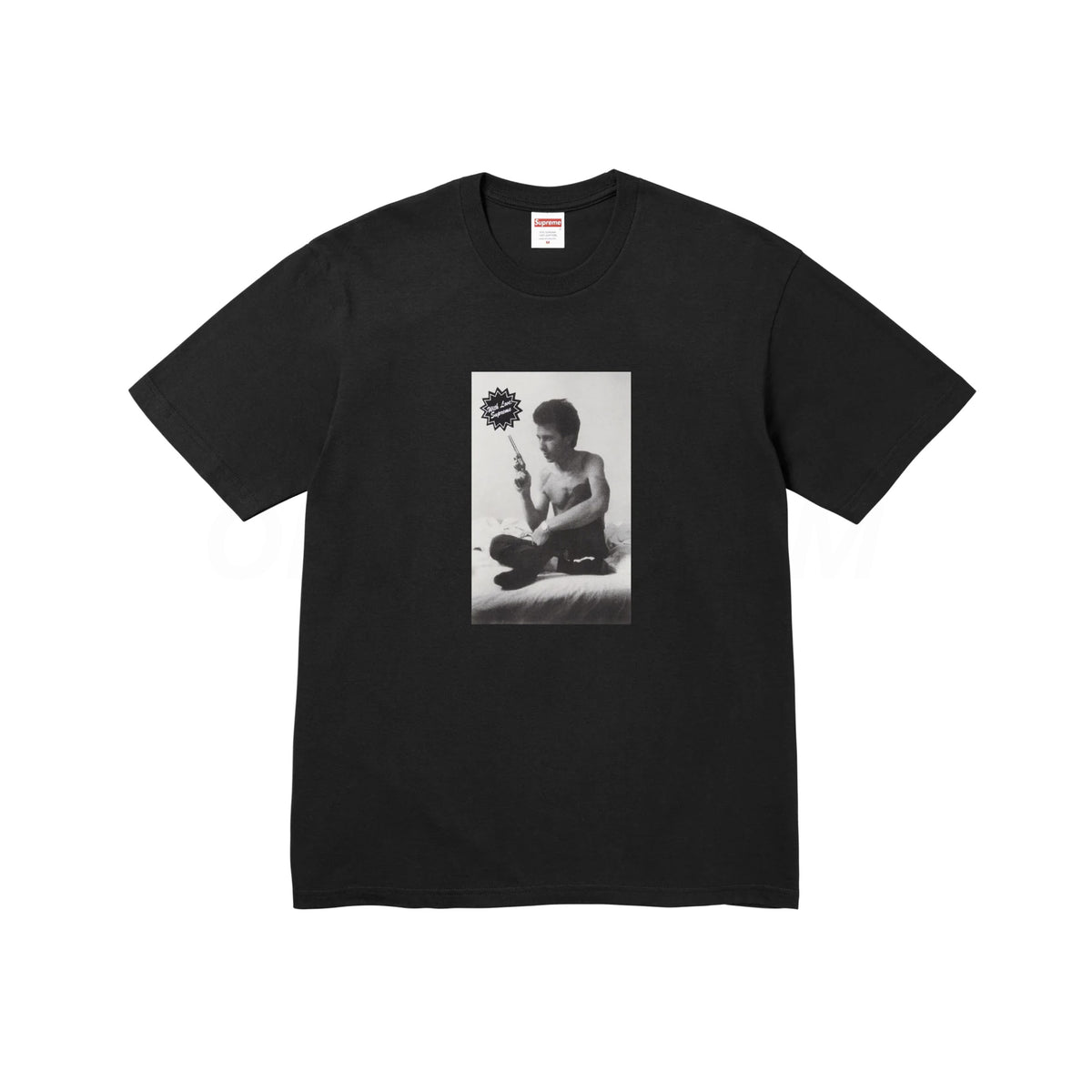 Supreme Black Larry Clark Gun Tee