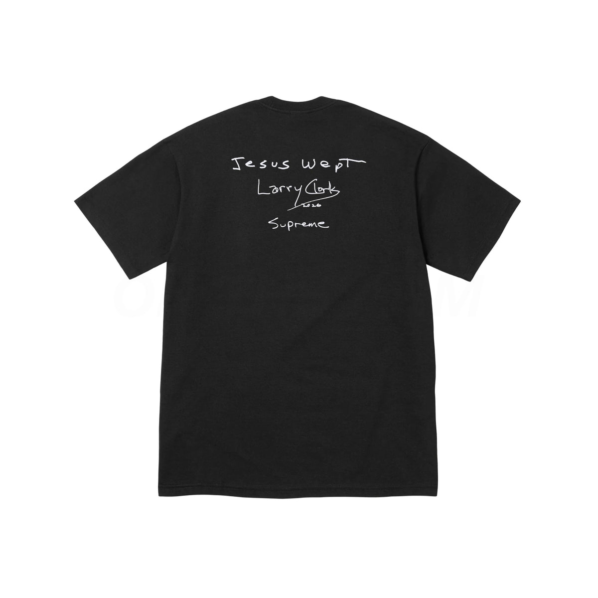 Supreme Black Larry Clark Gun Tee
