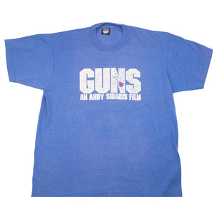 Vintage Blue GUNS Movie Promo Tee (1990's)