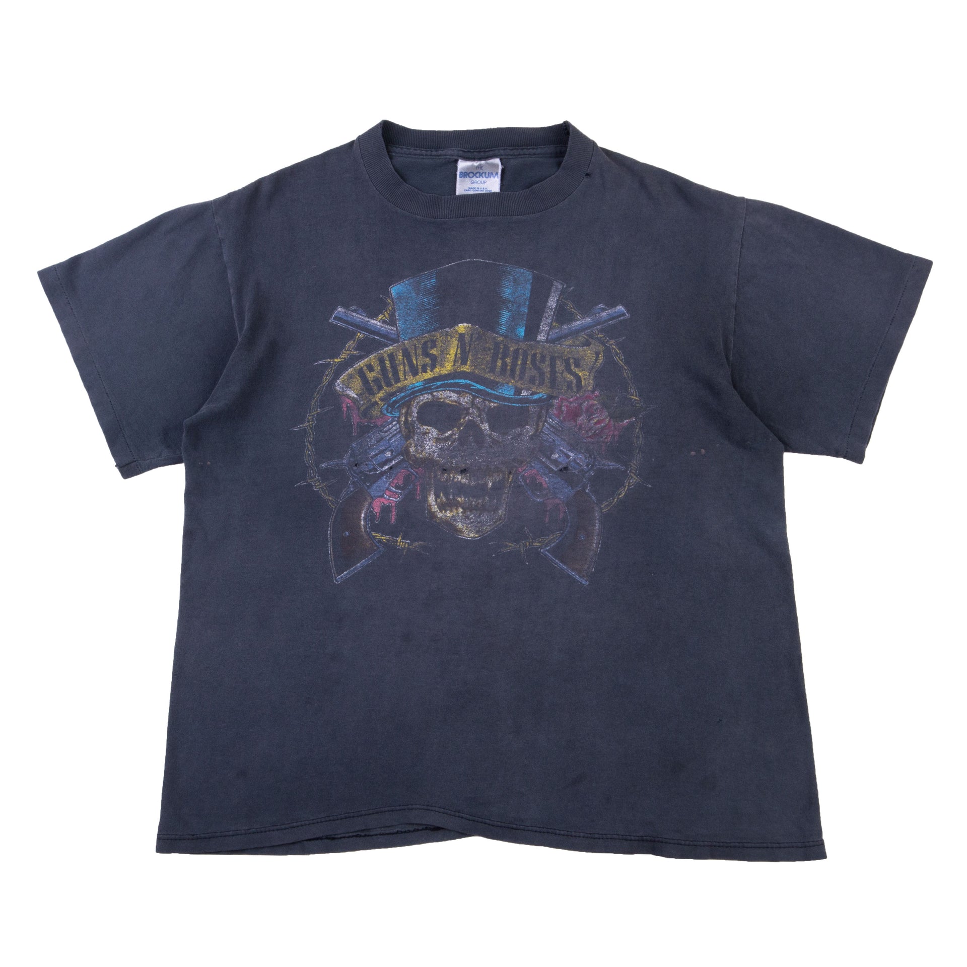 Vintage Black Guns N' Roses Get In The Ring MF Tour Tee (1991)
