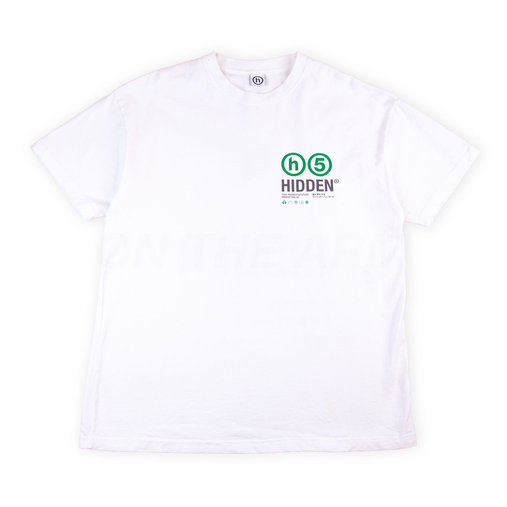 Hidden NY White h5 Tee PRE-OWNED