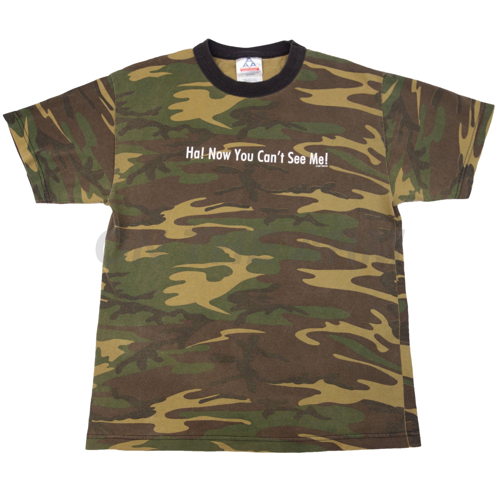 Vintage Camo You Can't See Me Tee (2001)