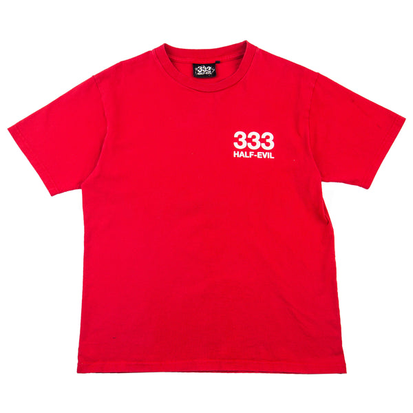 Half Evil Red 333 Logo Tee PRE-OWNED