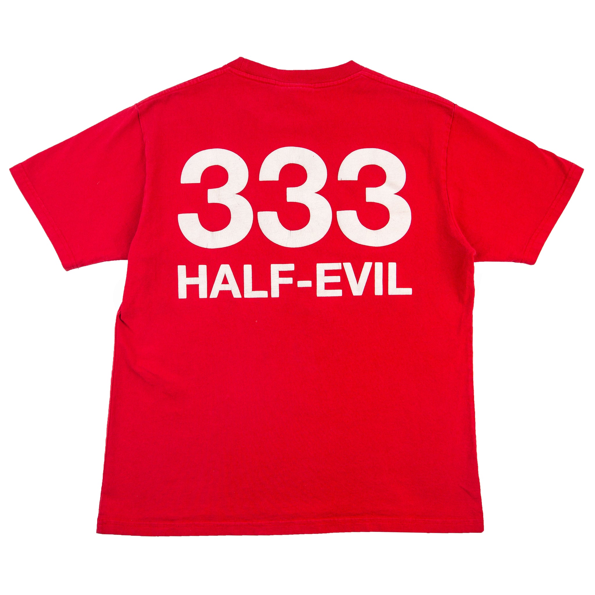 Half Evil Red 333 Logo Tee PRE-OWNED