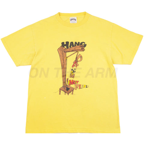 Vintage Yellow Hang Racism Tee (1990's)
