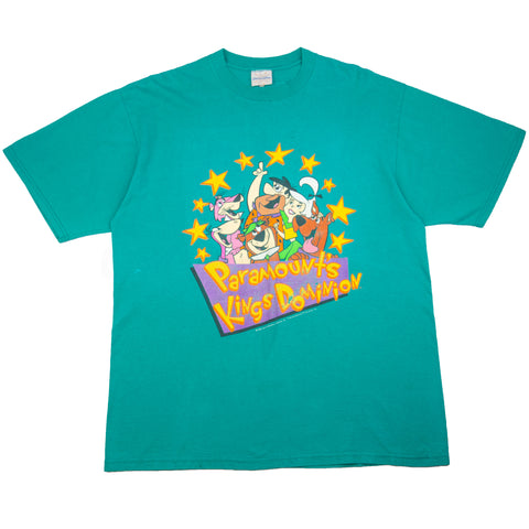 Vintage Teal Hanna Barbera Cartoons Tee (1996)