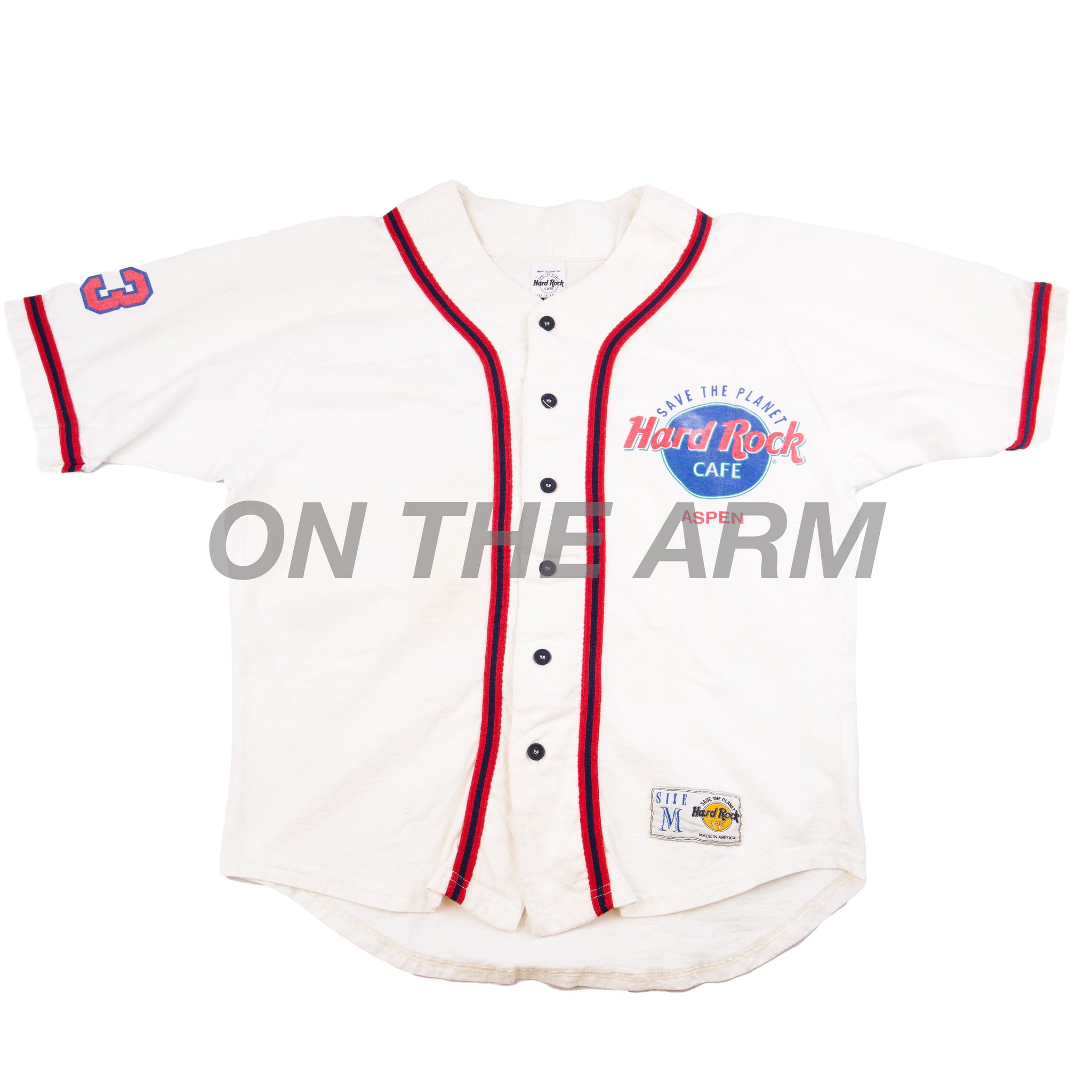 Vintage Hard Rock Cafe Aspen Baseball Jersey (1990's)