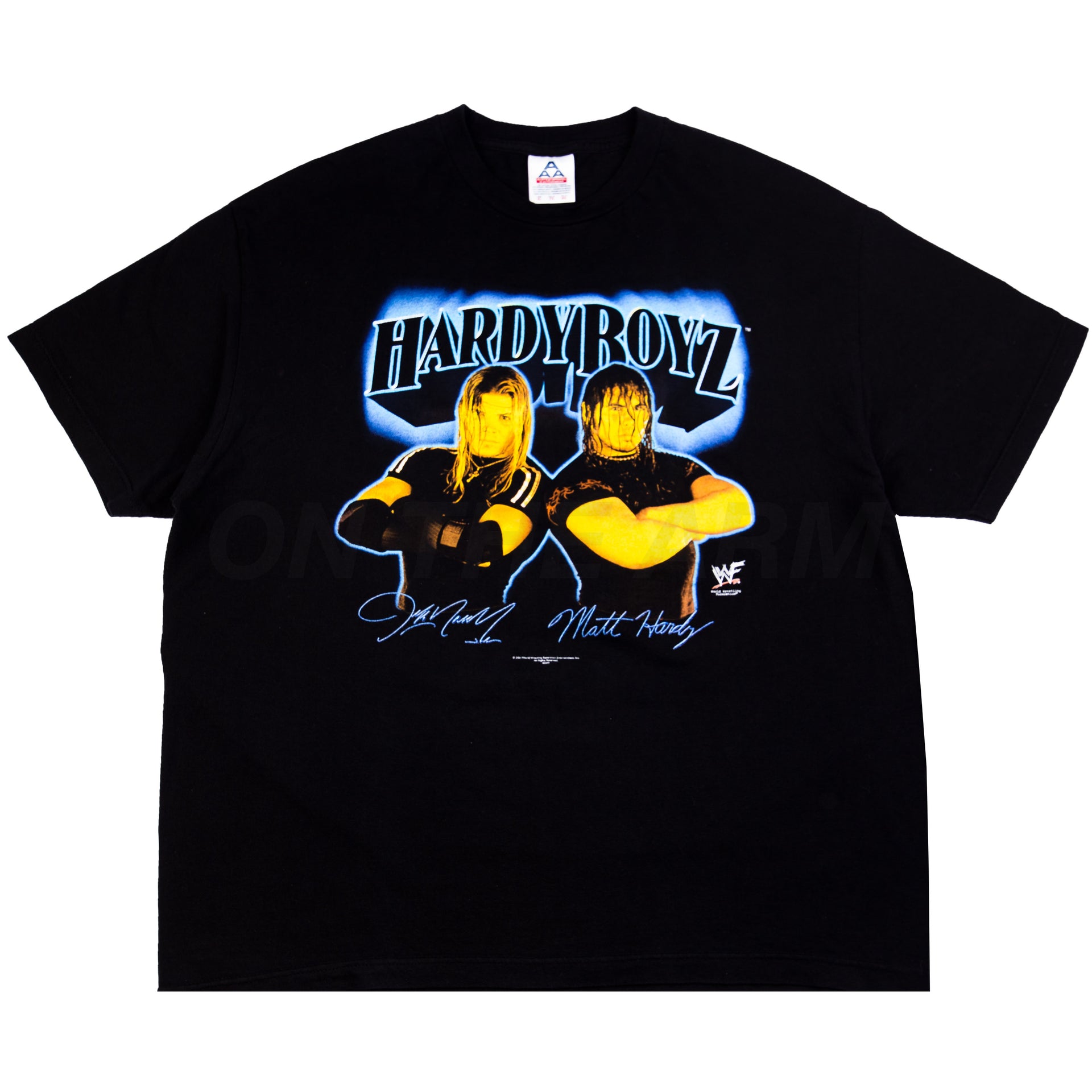 Vintage Black WWE Hardy Boyz Tee (2001)