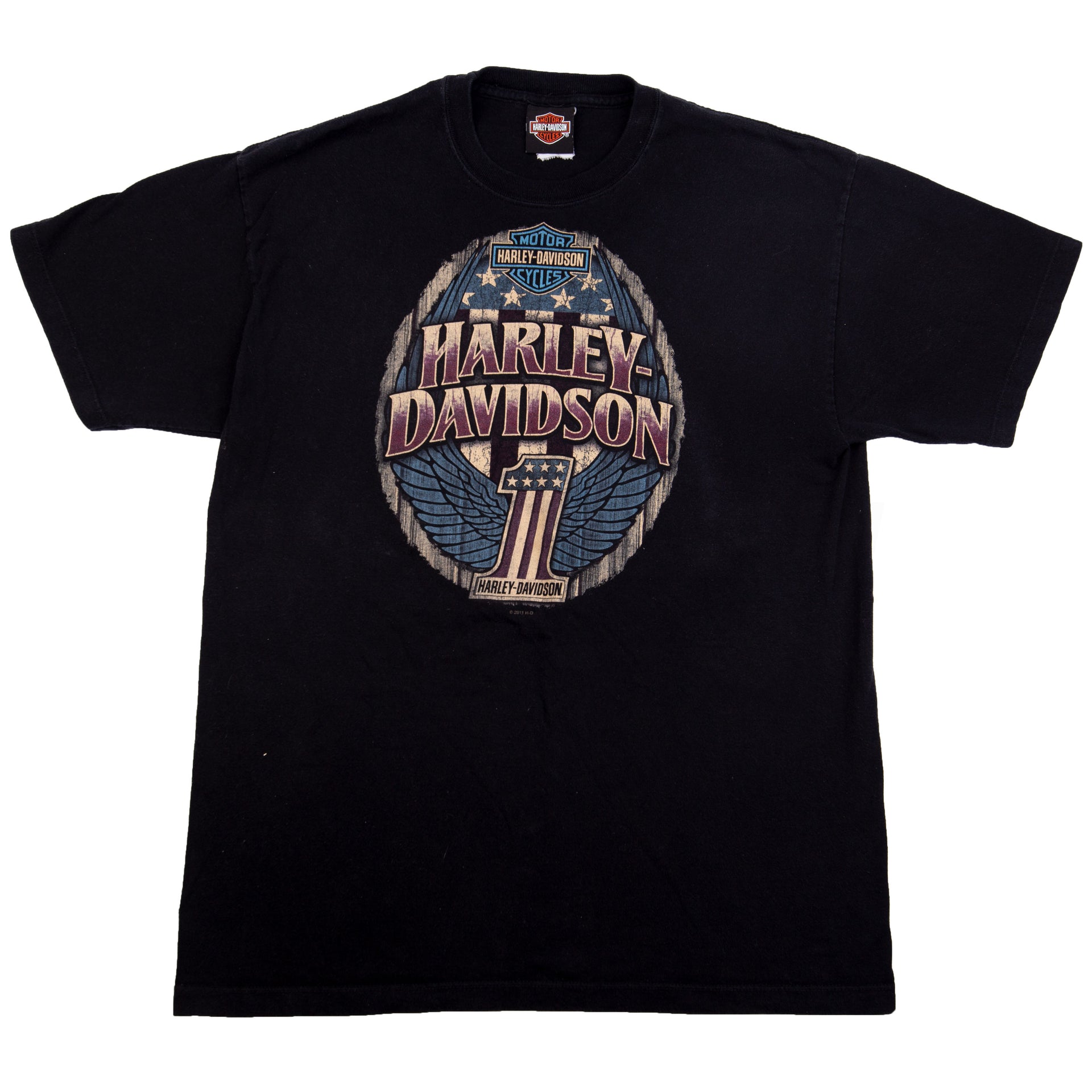 Vintage Black Harley Davidson Steel City Tee (2006)