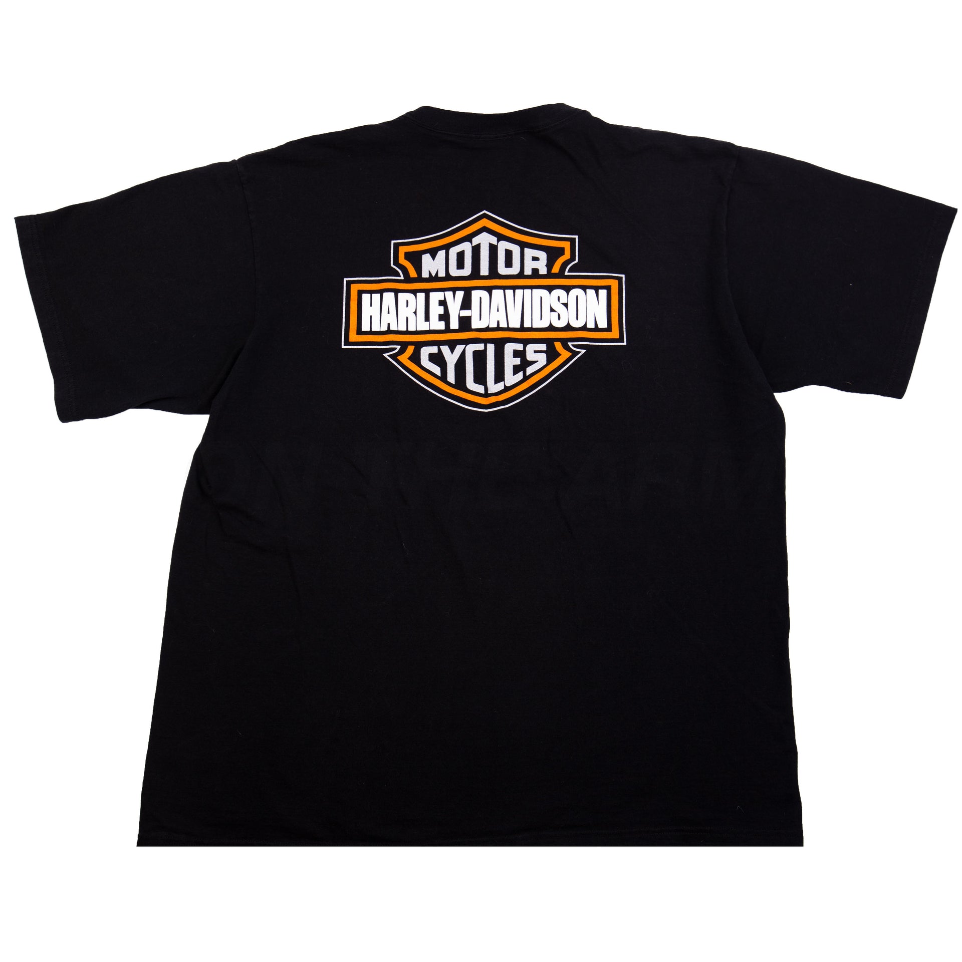 Vintage Black Harley Davidson Pocket Tee (2000's)