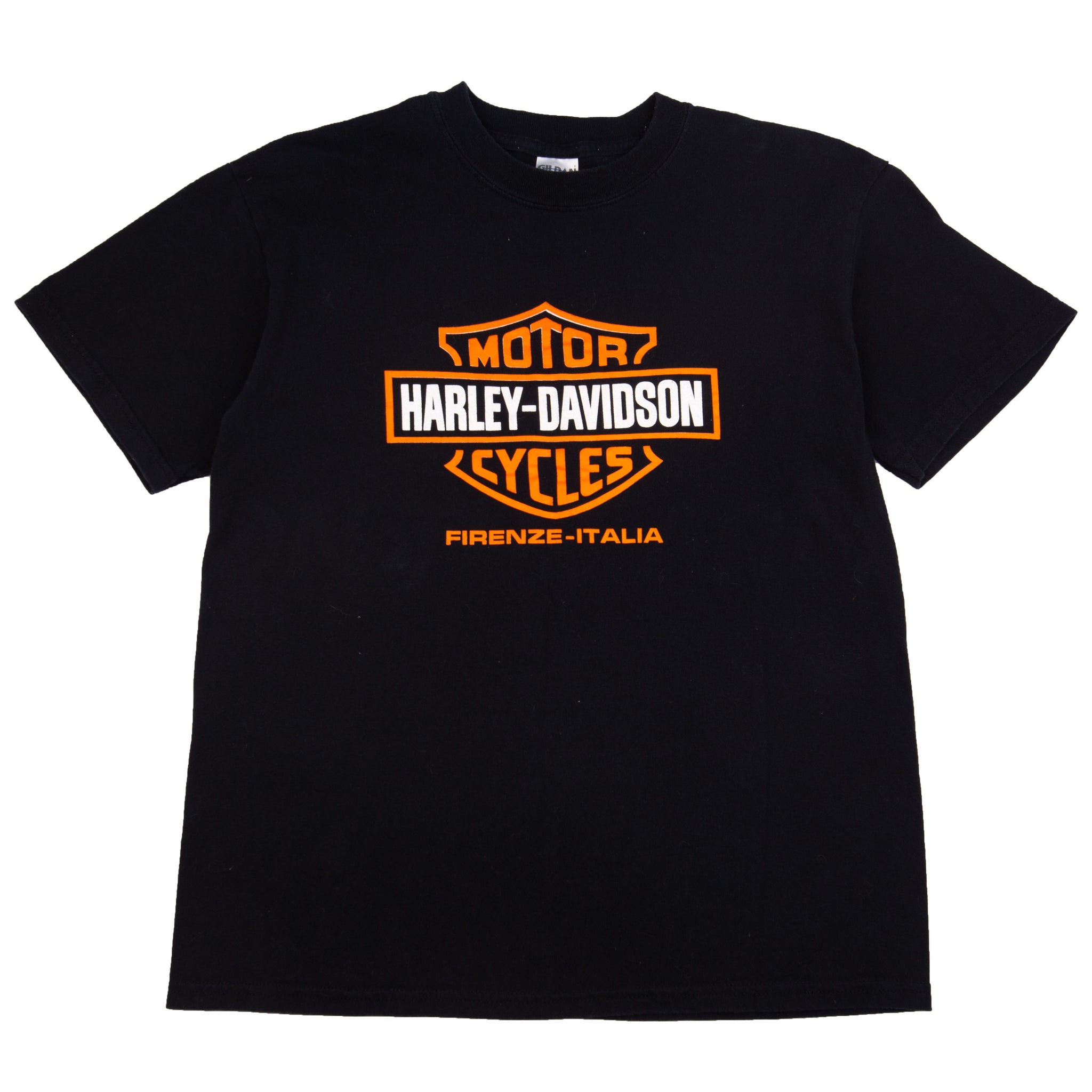 Vintage Black Harley Davidson Italy Tee (2000's)