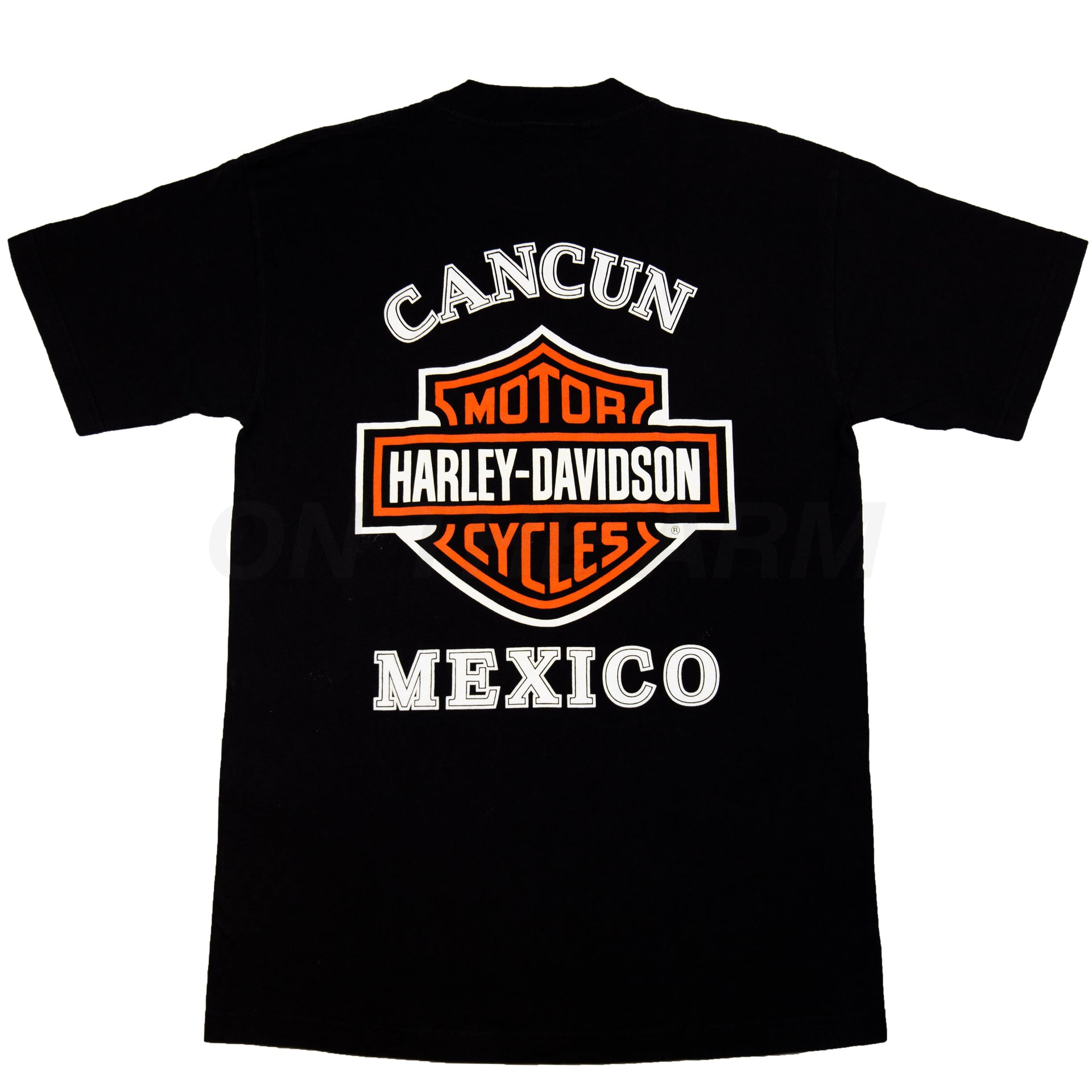Vintage Black Harley Davidson Perfect Body Tee (2000)