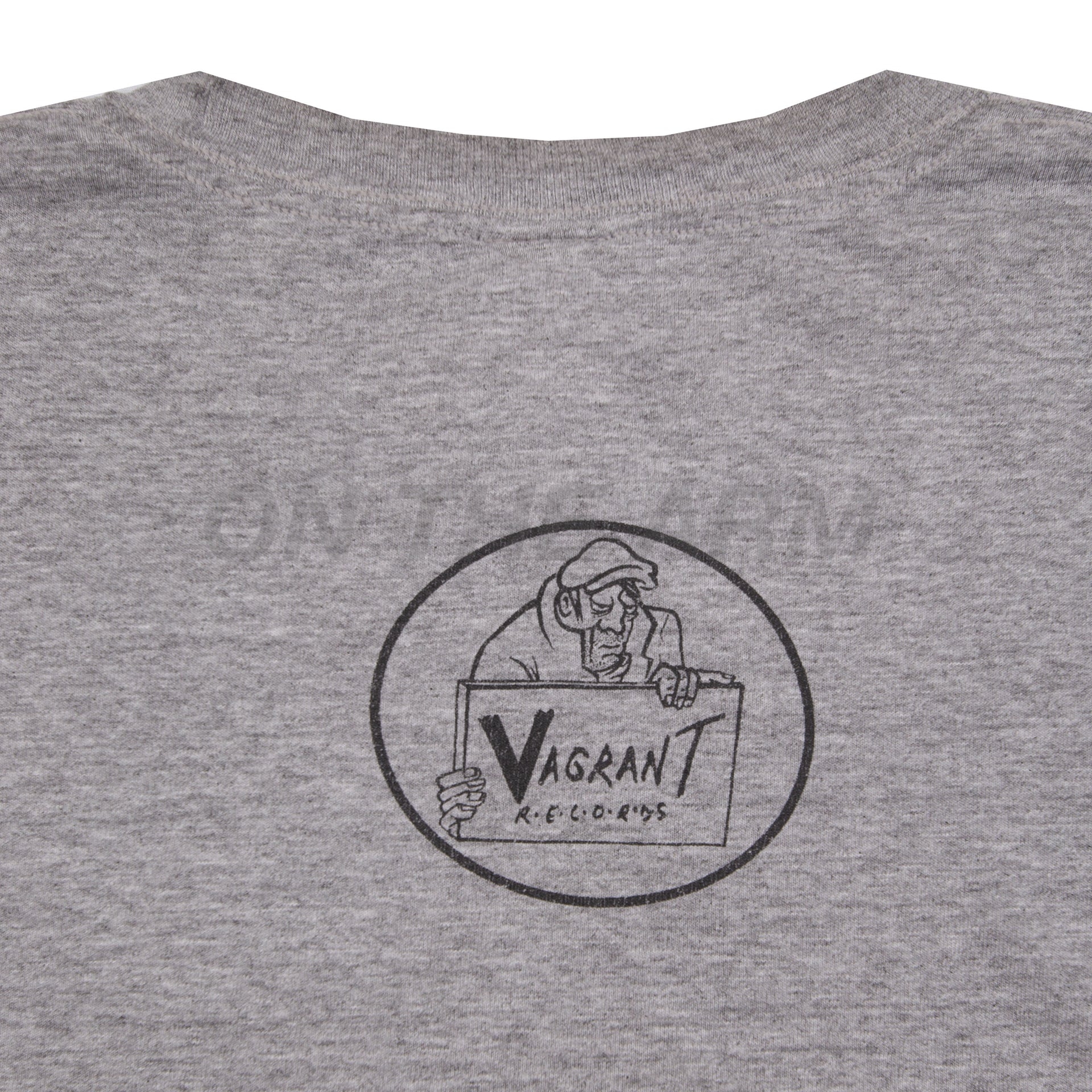 Vintage Grey Vagrant Records Their Bands Suck Tee (1990's)