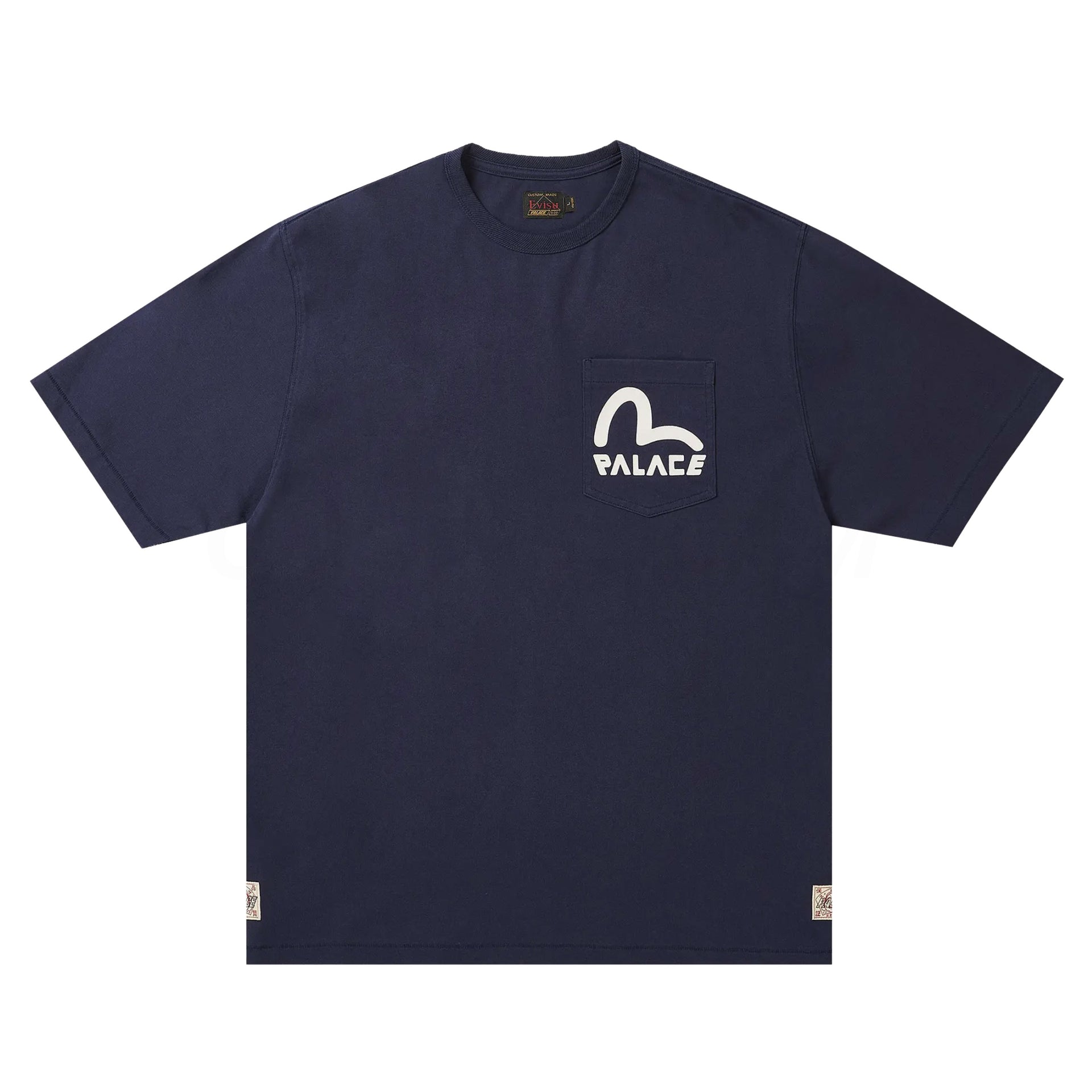 Palace Navy Evisu Heavy Wash Tee
