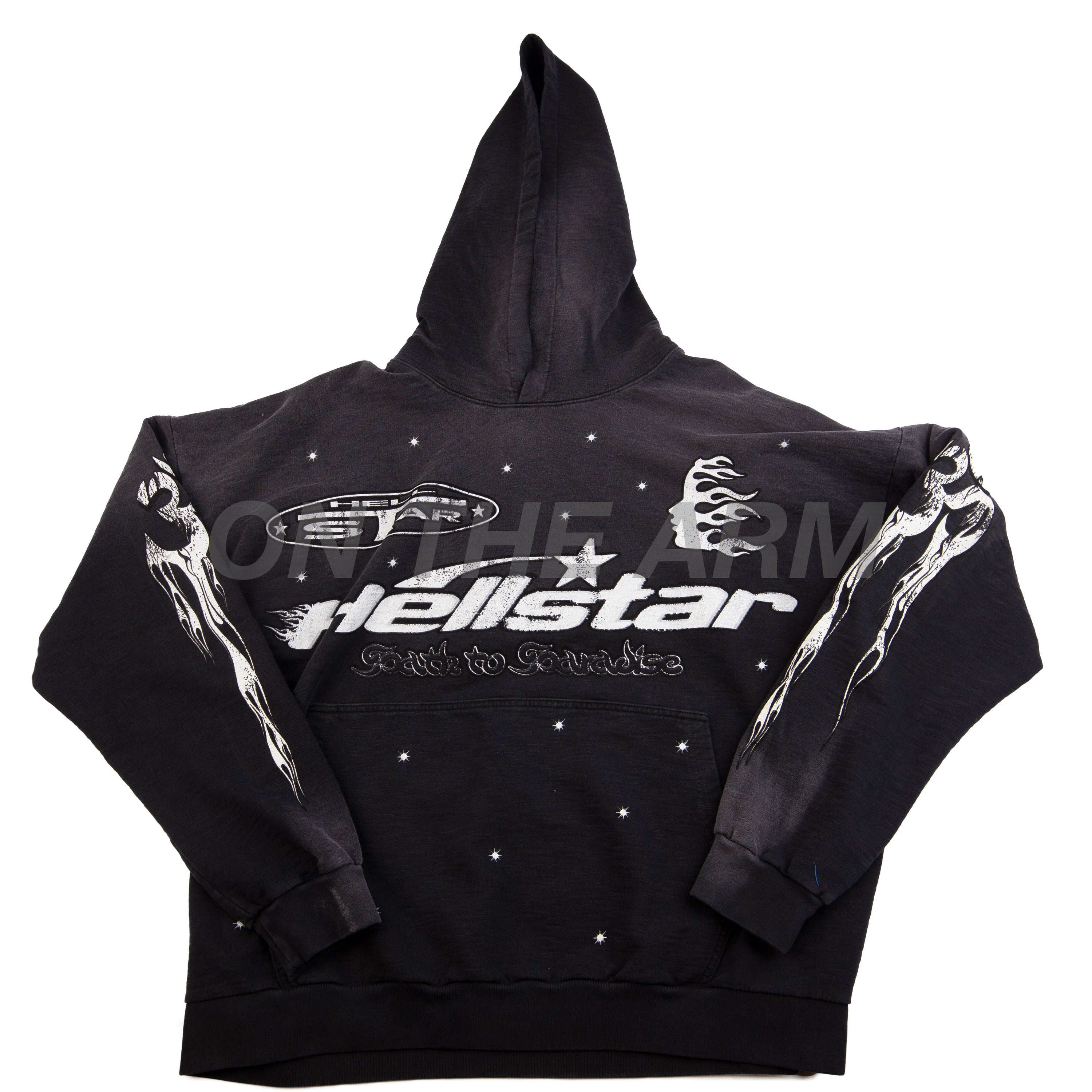 Hellstar Black Racer Hoodie – On The Arm