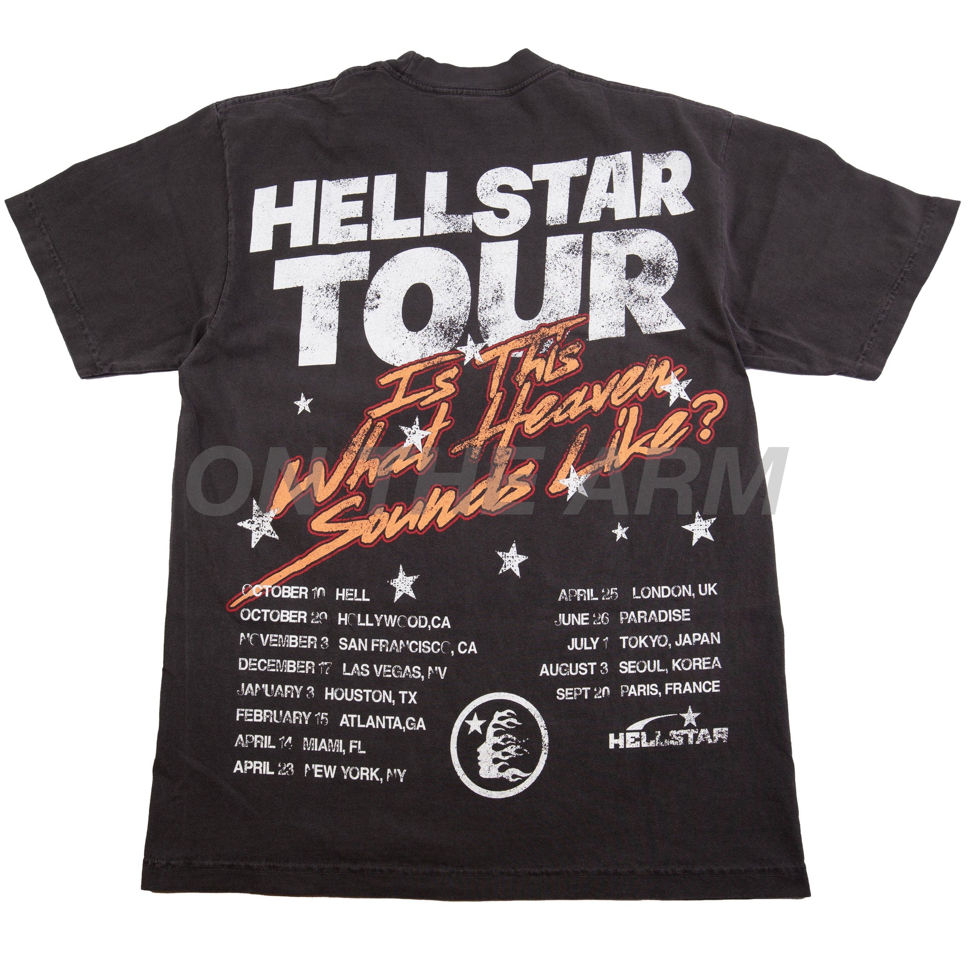 Hellstar Black Biker Tour Tee