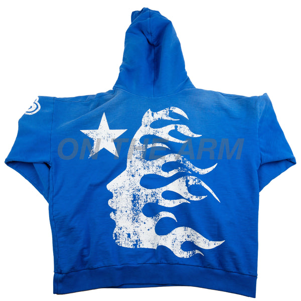 Hellstar Blue Yoga Hoodie