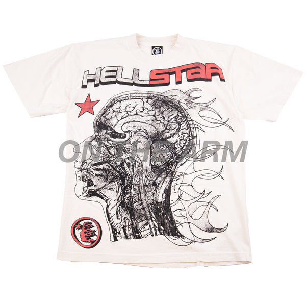Hellstar Cream Human Development Tee