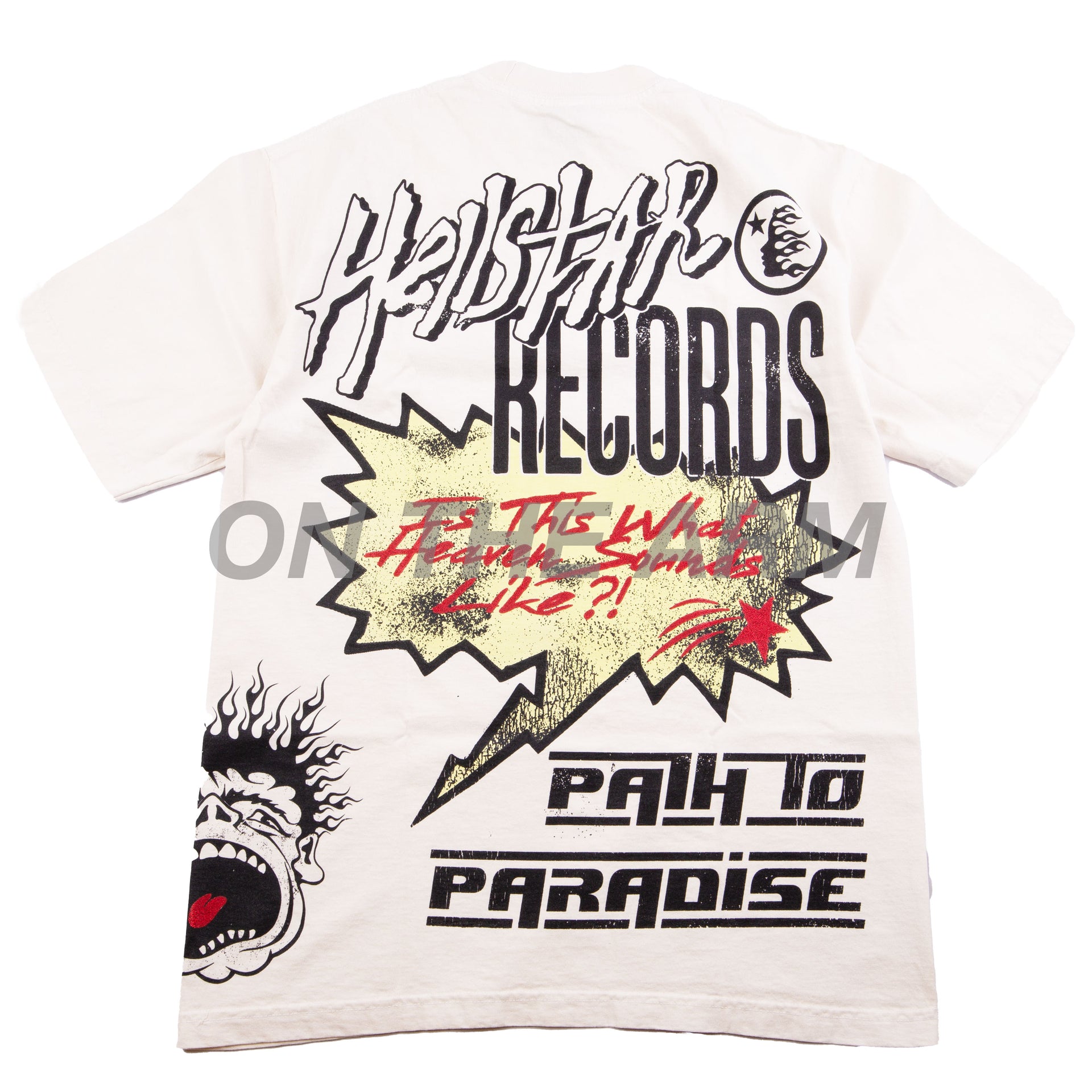 Hellstar Cream Records Tee