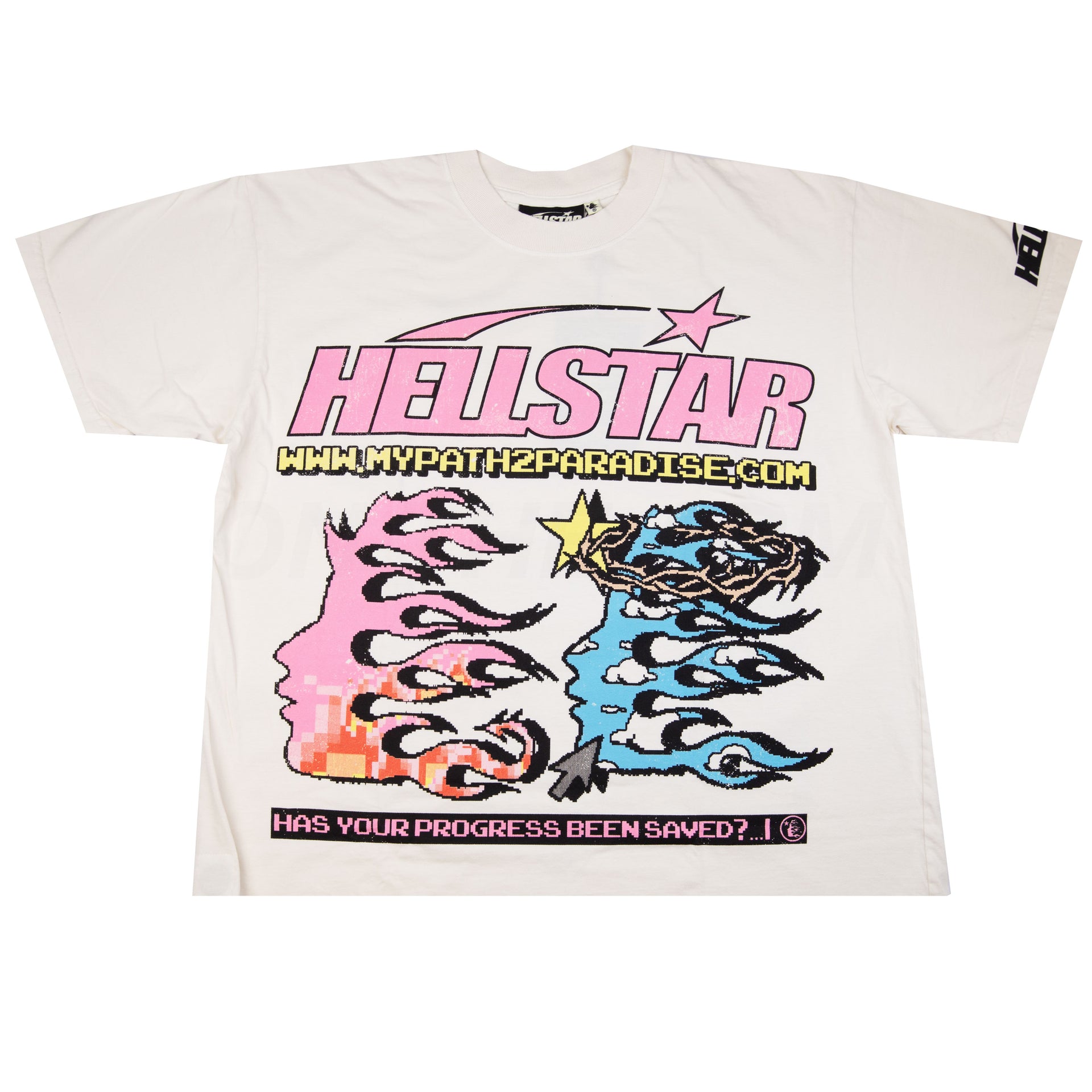 Hellstar Natural Pixel Tee