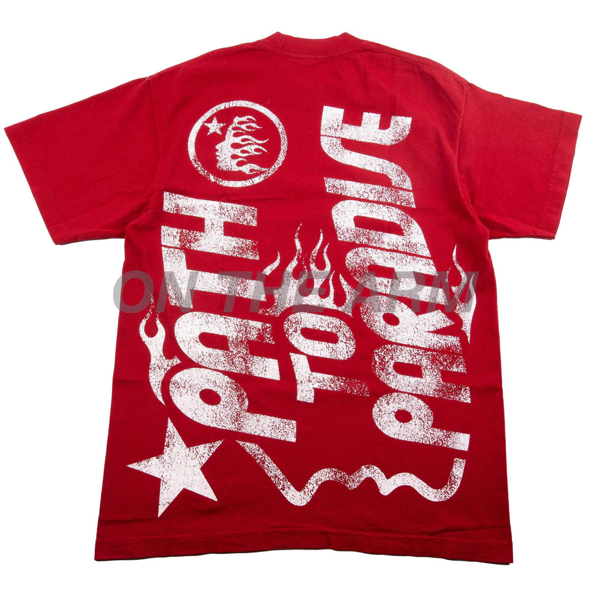 Hellstar Red Jesus Emblem Tee