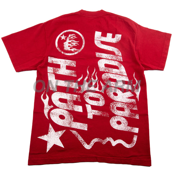 Hellstar Red Jesus Emblem Tee