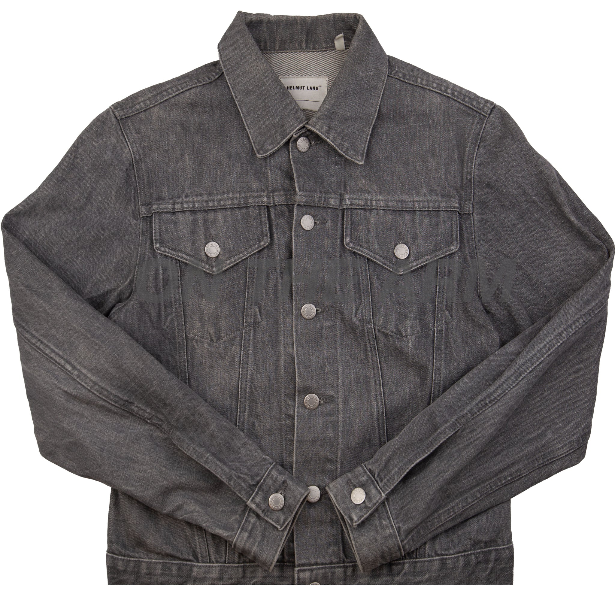 Helmut Lang Grey Denim Jacket PRE-OWNED