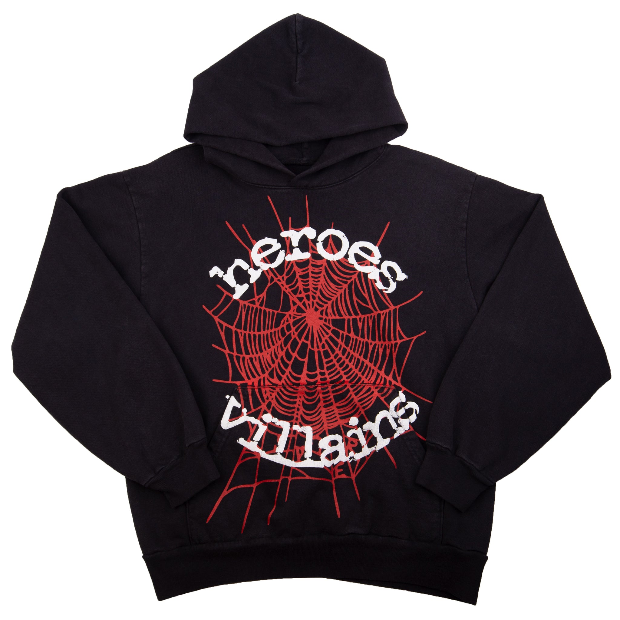 SPIDER Black Metro Boomin Heroes & Villains Hoodie PRE-OWNED