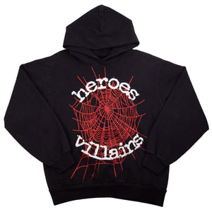 SPIDER Black Metro Boomin Heroes & Villains Hoodie PRE-OWNED