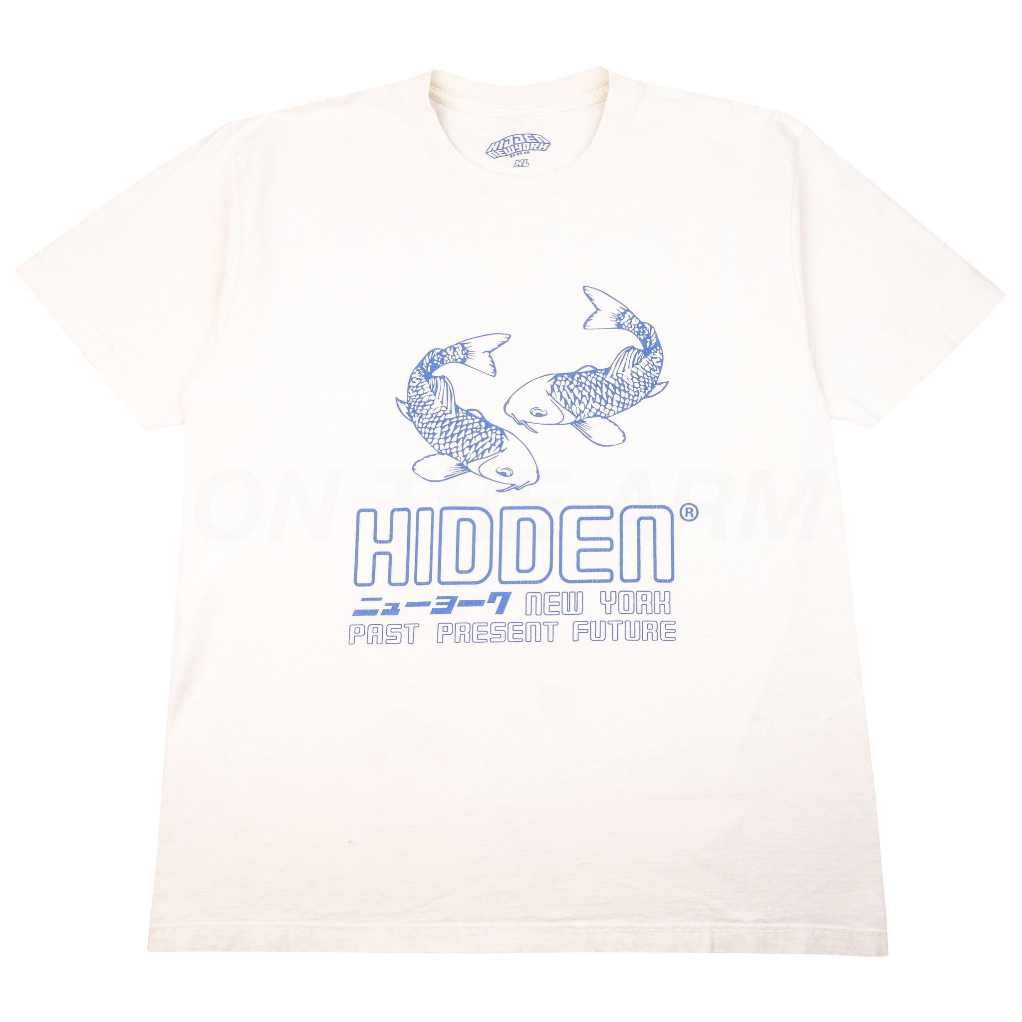 Hidden NY Natural Koi Fish Tee PRE-OWNED