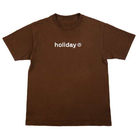 Holiday Brown Logo Tee PRE-OWNED