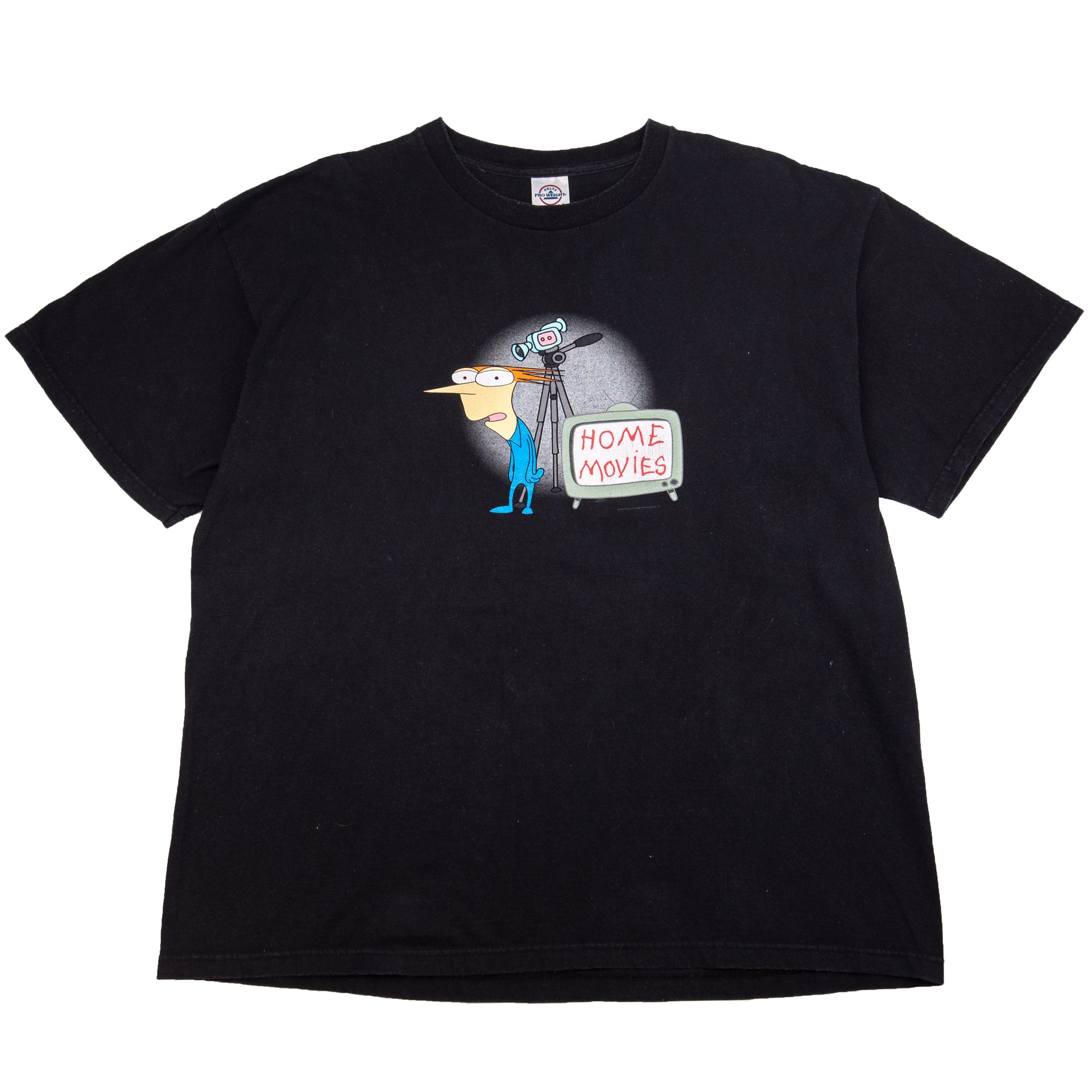 Vintage Black Adult Swim Home Movies Promo Tee (2003)