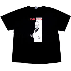 Vintage Black Homer Simpson Scarface Tee (2000's)