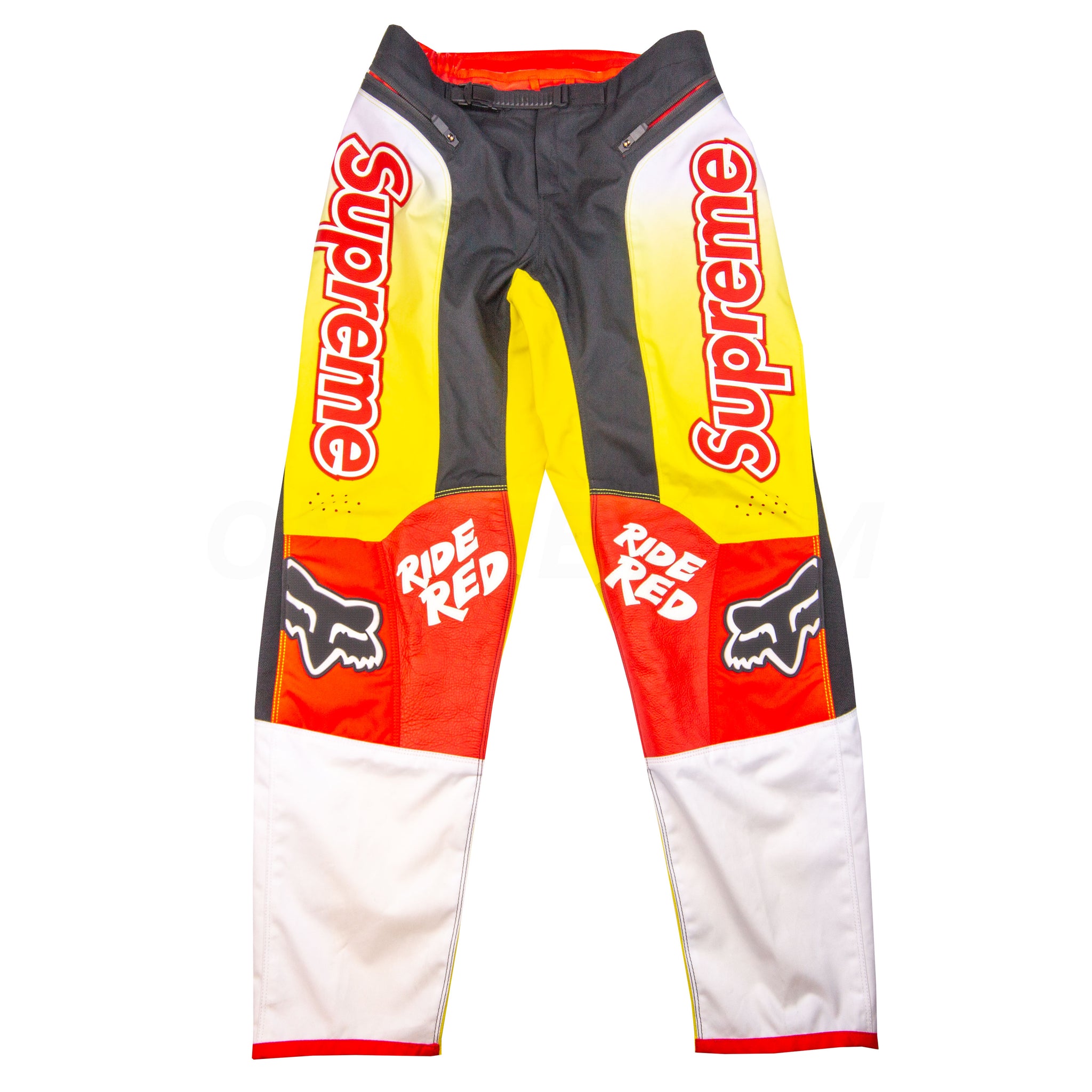 Supreme Red Honda Fox Racing Pants PRE-OWNED