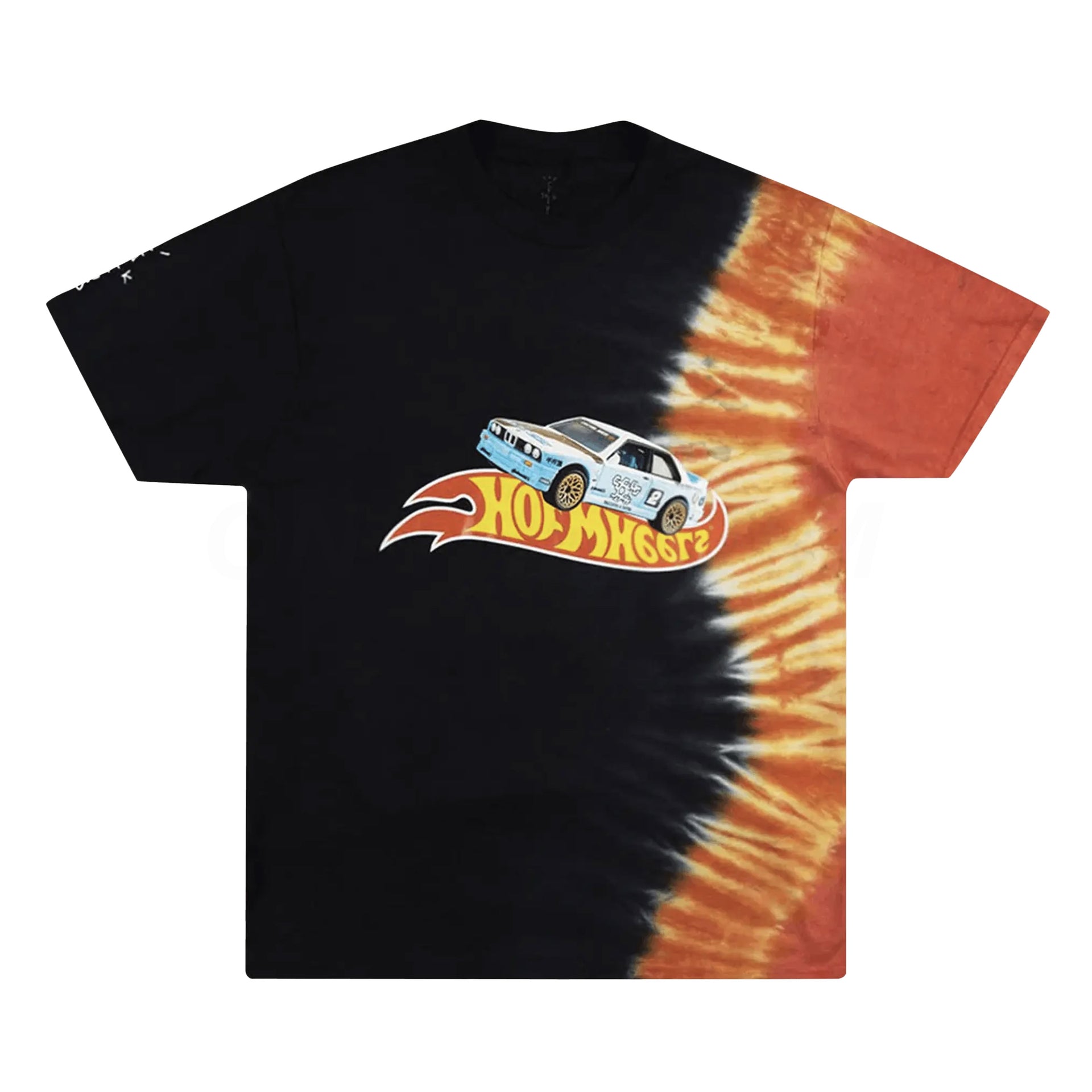 Travis Scott Black Tie Dyed Hot Wheels Racing Tee