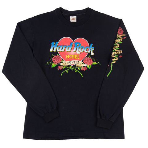 Vintage Black Hard Rock Hotel Las Vegas Heart L/S (2000's)