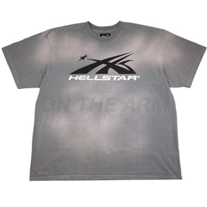 Hellstar Grey Logo Tee