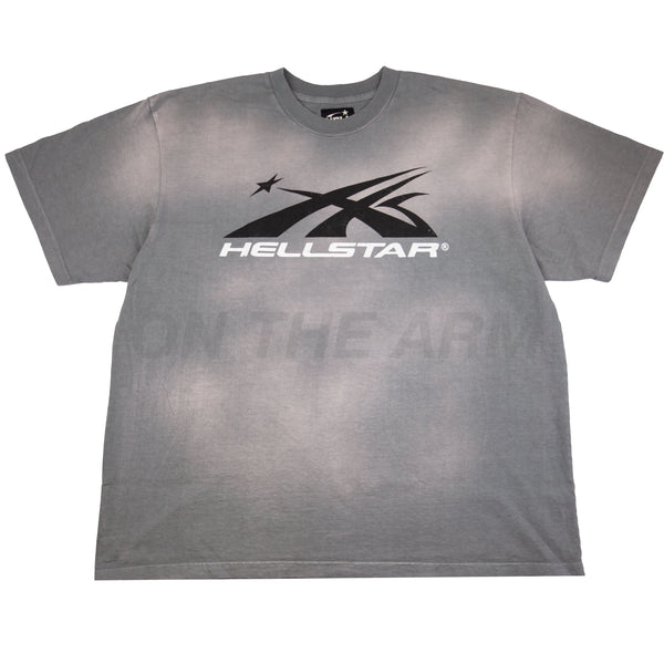 Hellstar Grey Logo Tee