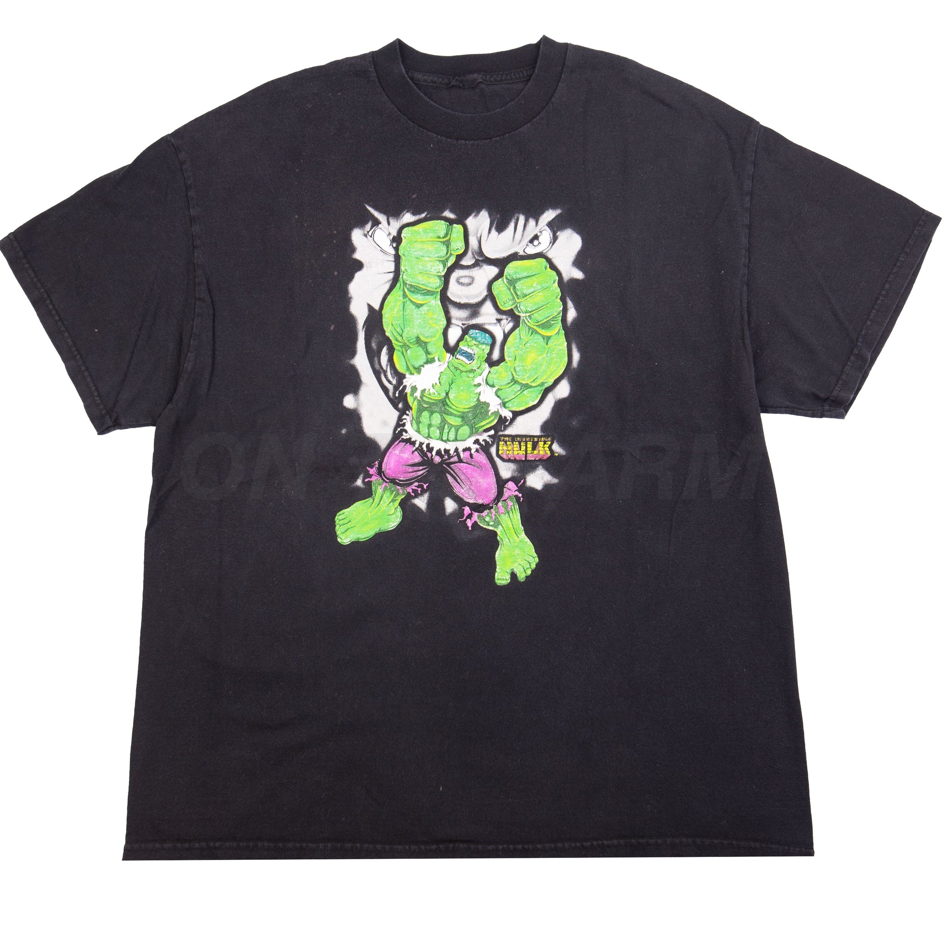 Vintage Black Incredible Hulk Tee (2000's)