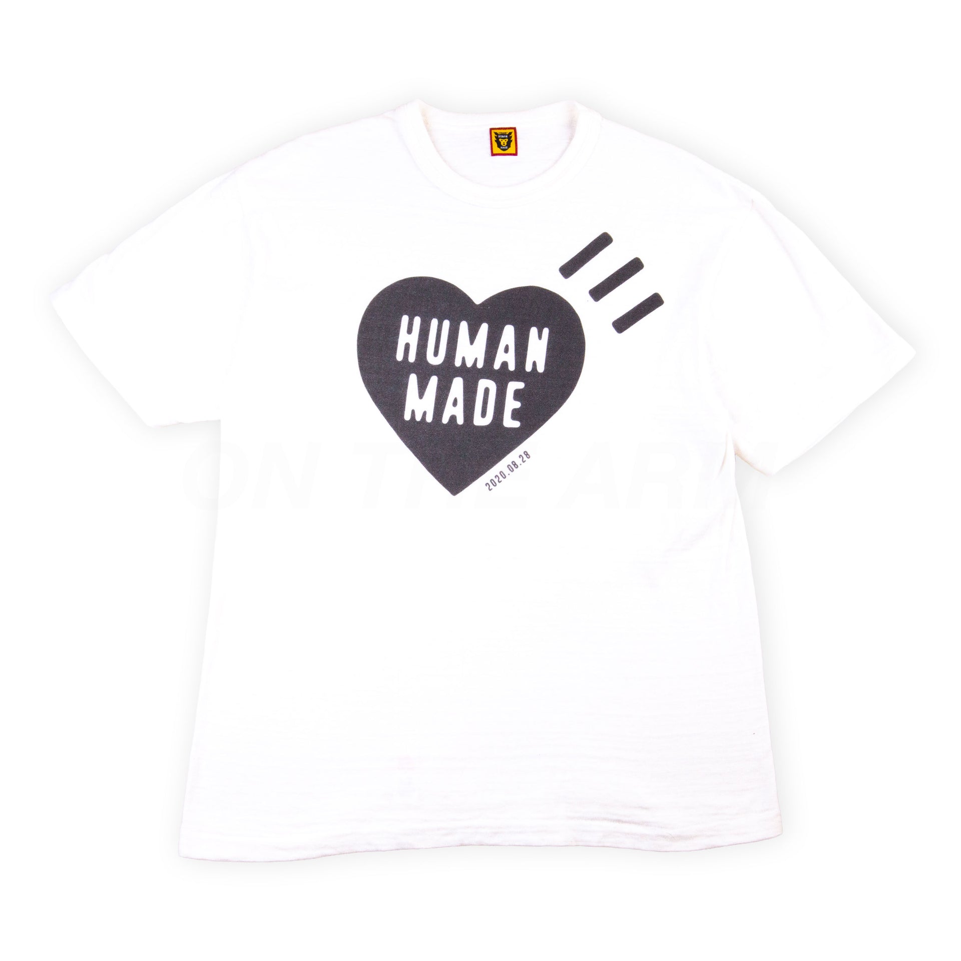 Human Made White Heart Tee PRE-OWNED
