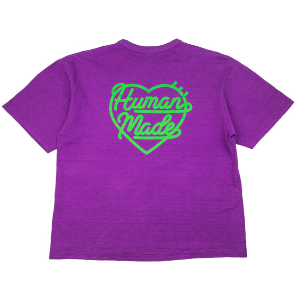 Human Made Purple Heart Logo Tee PRE-OWNED