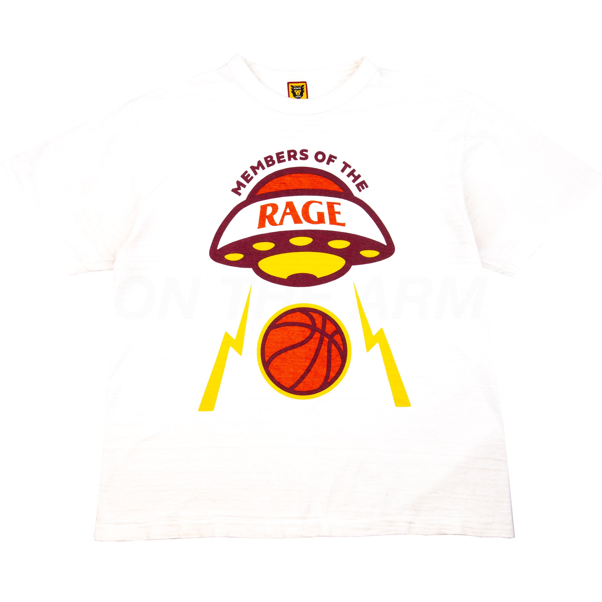 Human Made White Kid Cudi Members of the Rage Tee PRE-OWNED