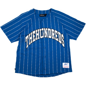 The Hundreds Blue Baseball Jersey PRE-OWNED