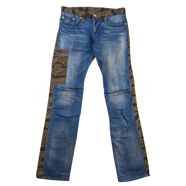 Hysteric Glamour Camo Hybrid Denim Pants PRE-OWNED