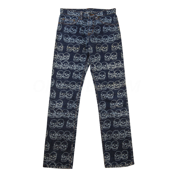 Hysteric Glamour Skull Denim Pants PRE-OWNED