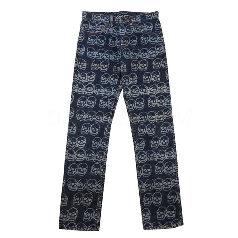 Hysteric Glamour Skull Denim Pants PRE-OWNED