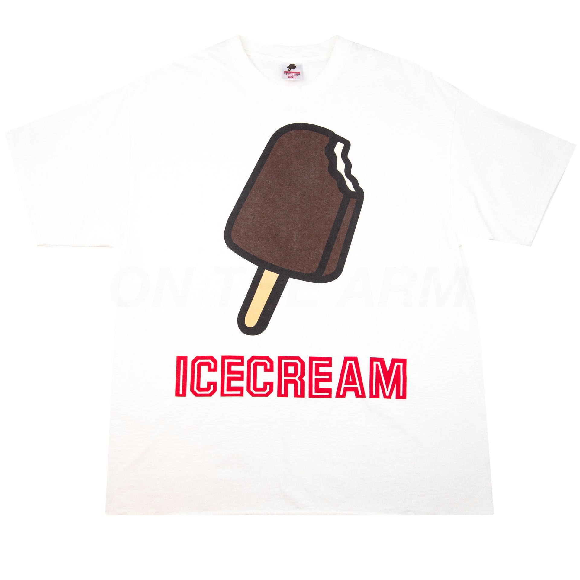 BBC Ice Cream White Fudge Tee PRE-OWNED