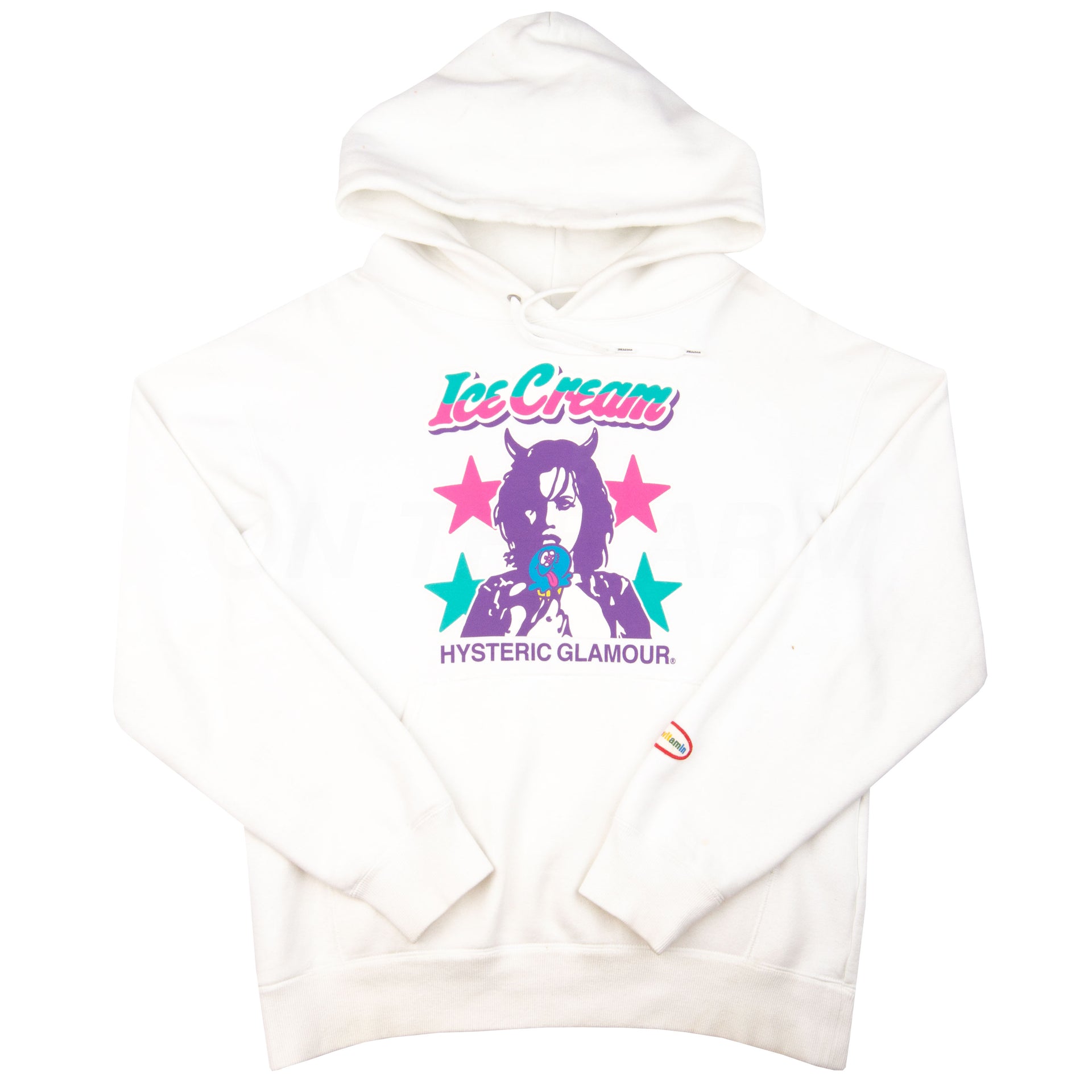 Hysteric Glamour White TokyoVitamin Ice Cream Hoodie PRE-OWNED